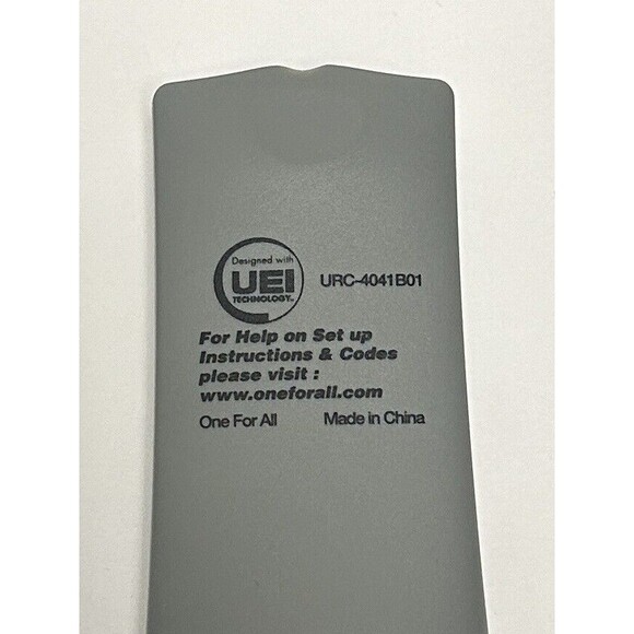One For All Universal Remote Control URC-4041B01 UEI Technology Tested Working - Picture 3 of 4